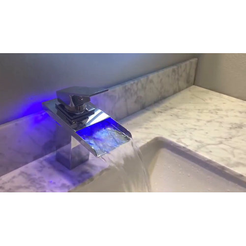 New Mojo Single Hole Bathroom Faucet & Reviews Wayfair